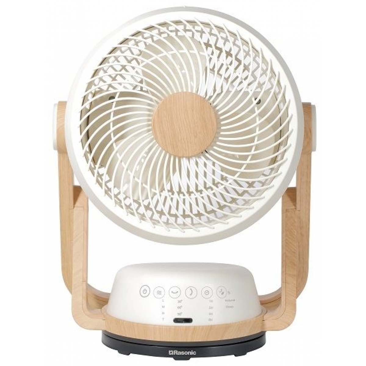 Rasonic 樂信 RCF-8KW 7.5吋 DC直流變頻循環風扇 (米白+木紋)
