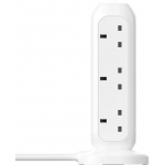 Momax US11UKW 20W PD快充 11位排插+4位USB直立式拖板 (白色)