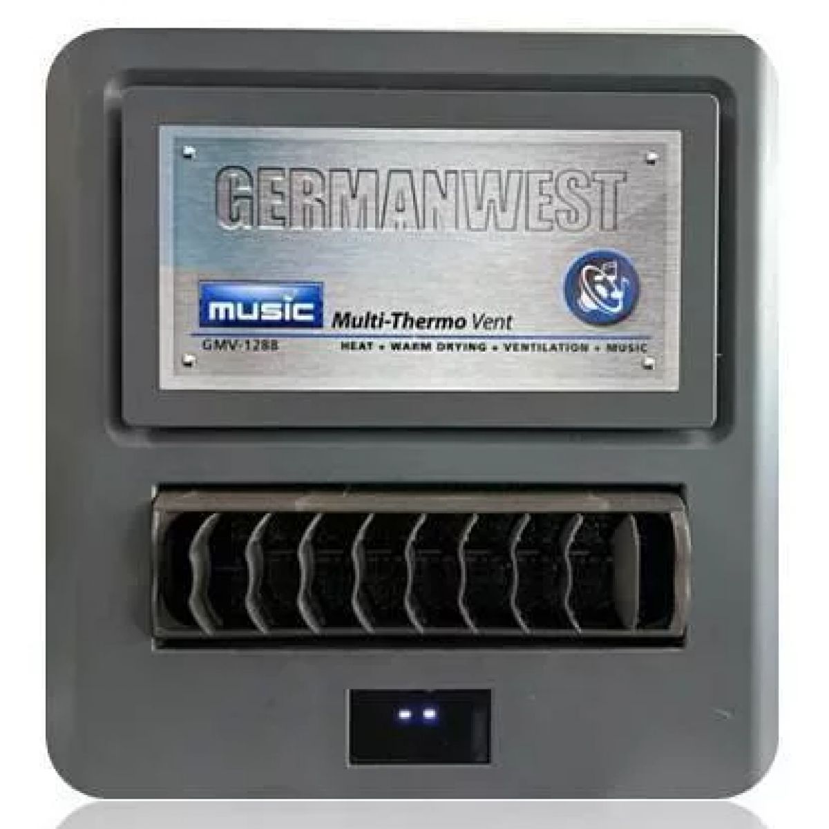 德國西德寶 GMV-1288-GY 變頻暖風寶：六重空氣淨化、藍牙音樂、乾衣排氣多功能