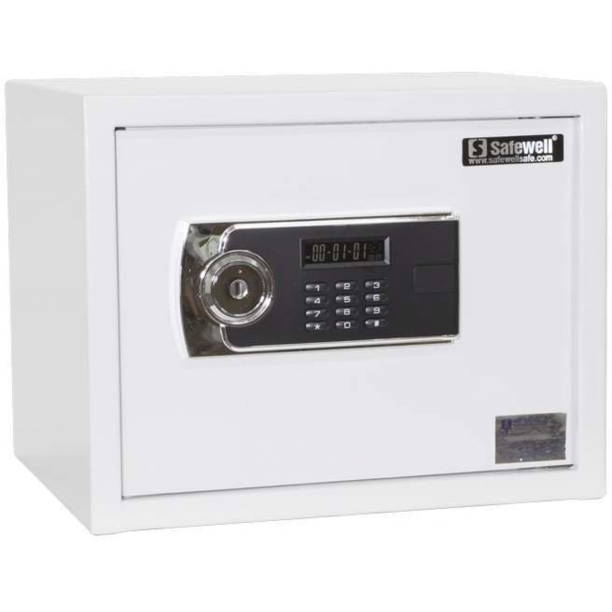 Safewell 30TK 防盜夾萬 - 電子鎖+鎖匙，可安裝於牆壁或地下底