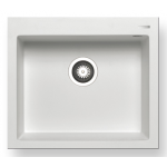 Pyramis 百利美 070044311 Istros 花崗岩廚房昇盤 (57x50) 1B (雪白色)