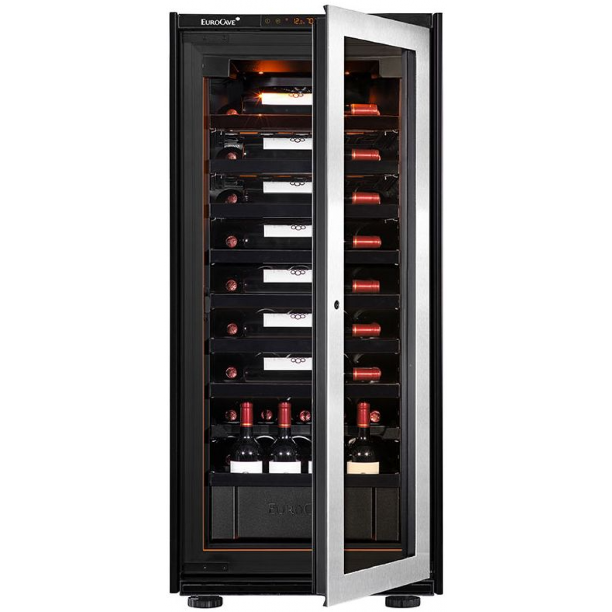 法國製造 EuroCave V-INSP-M-7S-1S-SG Inspiration系列 單溫區紅酒櫃 (58瓶)