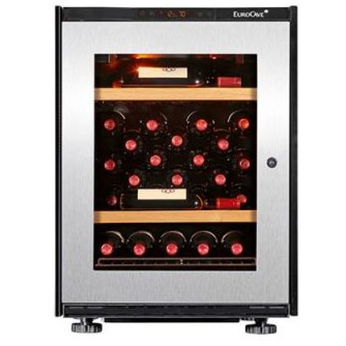 EURO CAVE V-INSP-S-1S-1W-SG 29瓶 單溫區紅酒櫃 - 不鏽鋼玻璃門