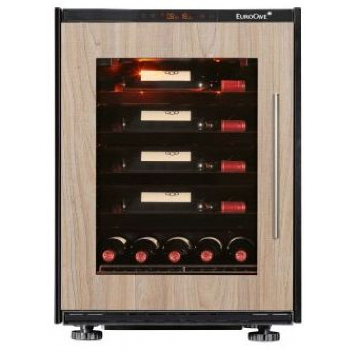 EURO CAVE V-INSP-S-4S-TG 單溫區紅酒櫃：29瓶容量、A級能效、專業嵌入式設計