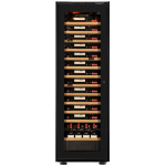 EuroCave V-INSP-L 89 bottles Built-in Single Temperature Wine Cooler (12 sliding shelves and 1 service drawer) full glass door