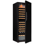 EuroCave E-PURE-L Single Temperature Zone Wine Cooler (215/bottles) (Nero Black) (10 Sliding Shelves)