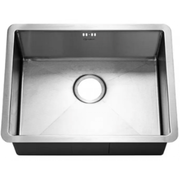 Goboss TW104 50厘米 不銹鋼單鋅盤 (檯下款) - 拉絲鋼材質，簡約設計