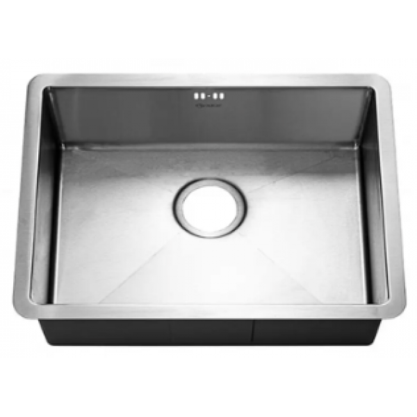 Goboss TW105 55厘米 不銹鋼單鋅盤 (檯下款) - 拉絲鋼材質，簡約設計