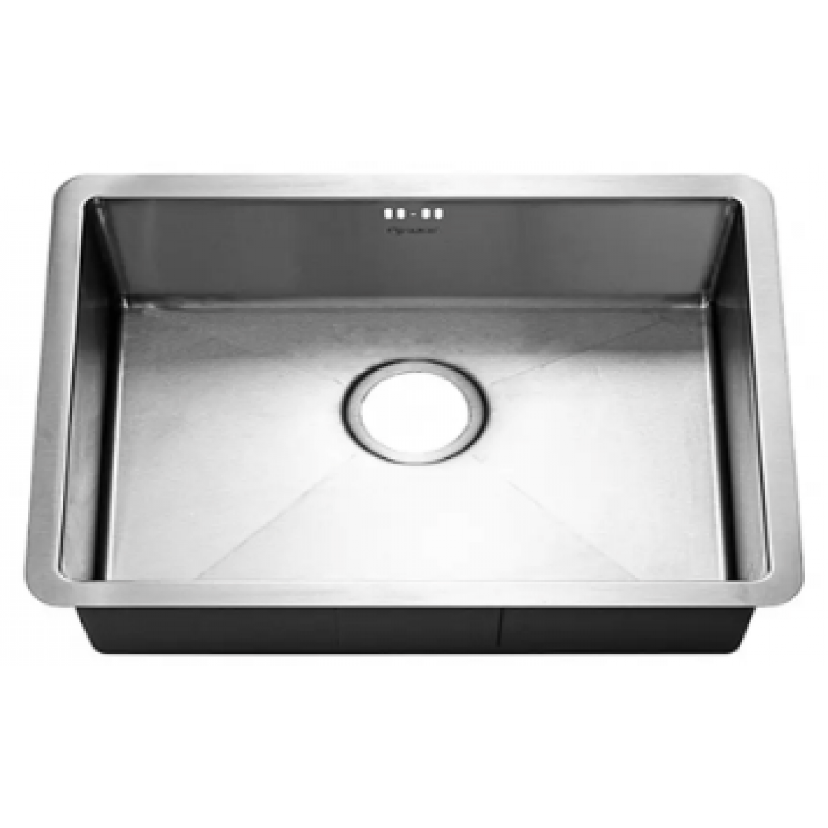 Goboss TW103 58厘米 不銹鋼單鋅盤 (檯下款) - 拉絲鋼材質，簡約設計