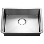 Goboss TW106 63厘米 不銹鋼單鋅盤 (檯下款)