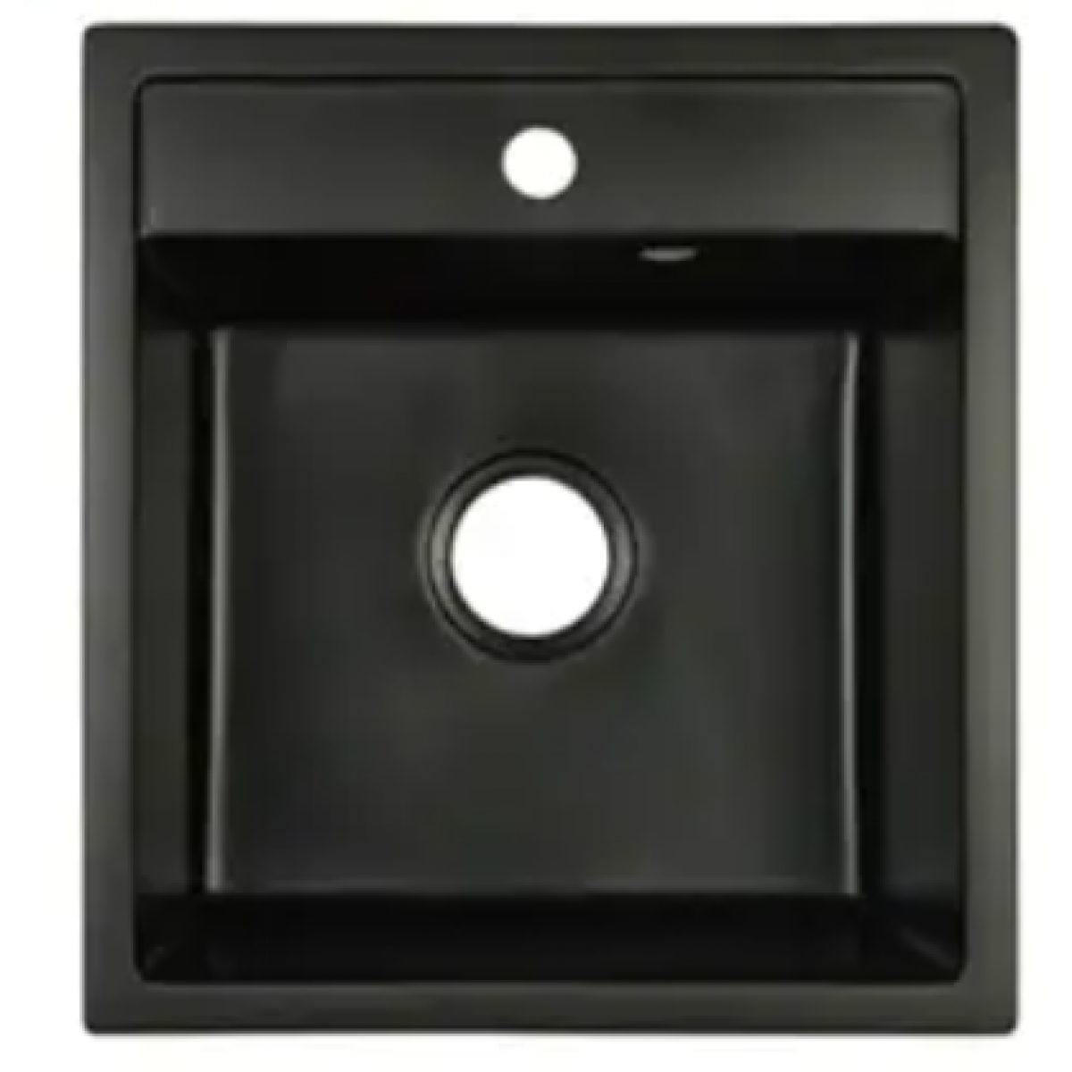 Goboss TS-1A4548-BK 45厘米 花崗石單鋅盤 (檯面款) (黑色) - 花崗石材質，耐用美觀