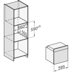 Miele DGC7250 60厘米 76升 嵌入式蒸焗爐 (不銹鋼)