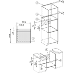 Miele DGC7250 60厘米 76升 嵌入式蒸焗爐 (不銹鋼)