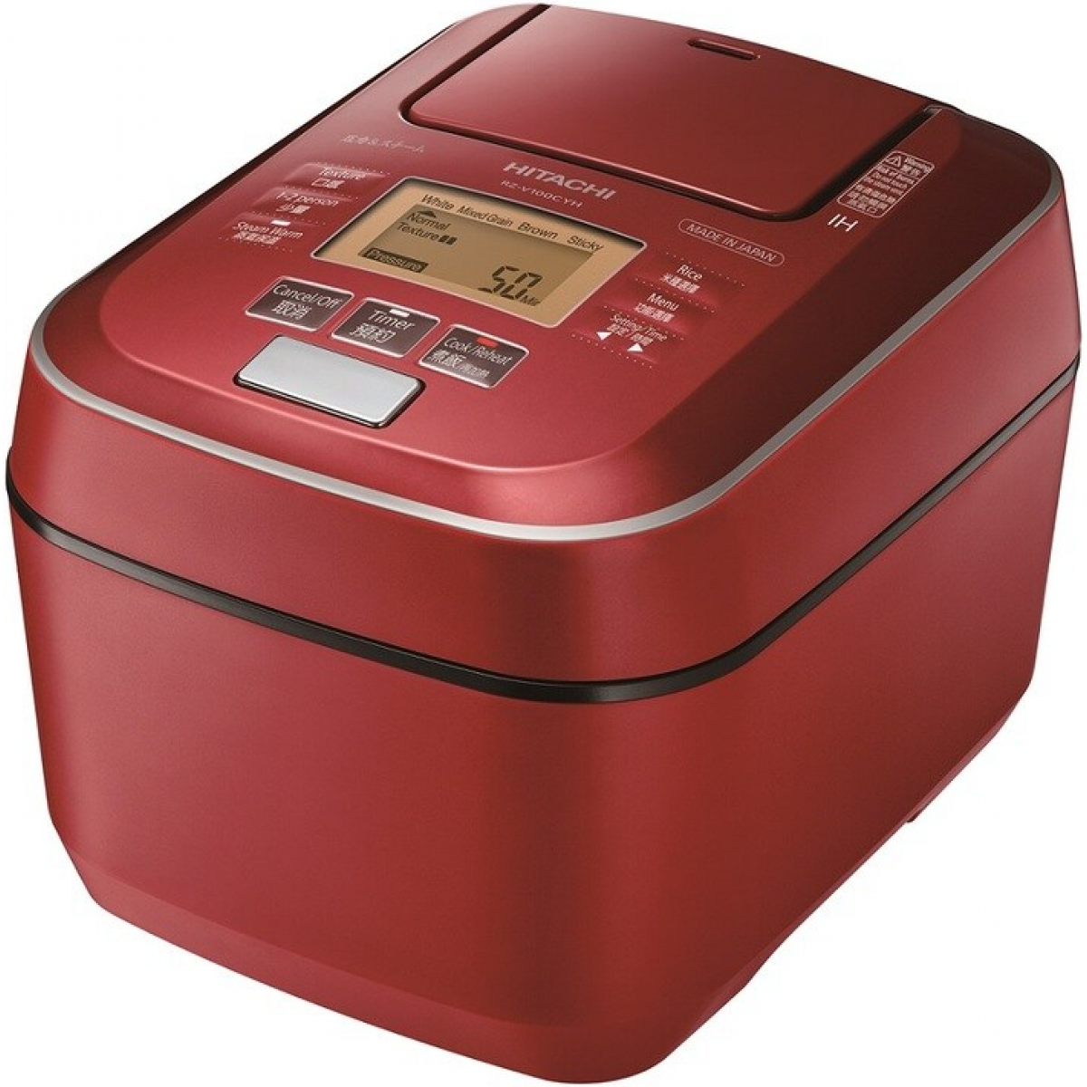 HITACHI RZ-V100CYH 1.0公升 壓力IH電飯煲 - 日本製造 9種口感選擇