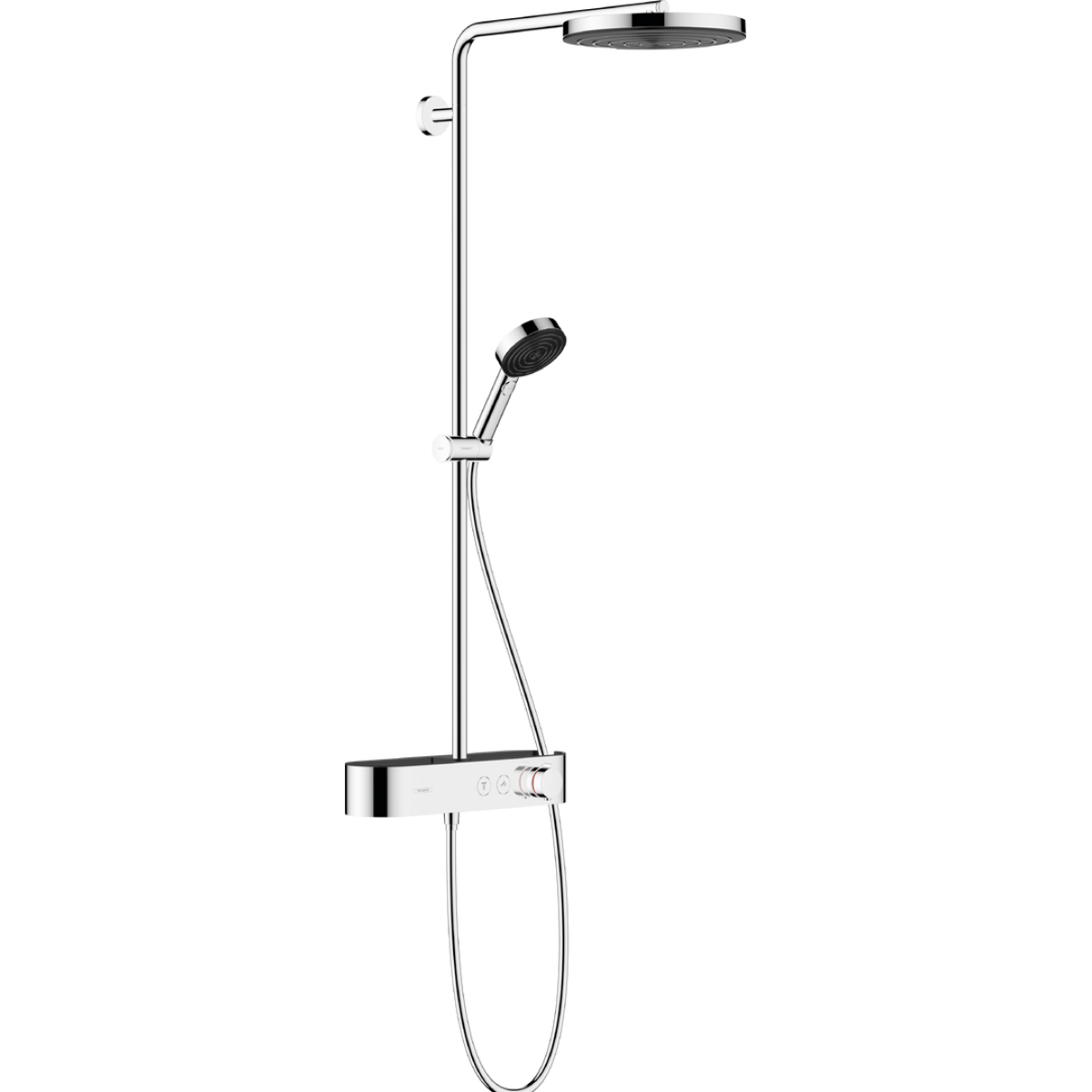 Hansgrohe 24220000 Pulsify S 淋浴柱連恆溫花灑 (鉻合金)