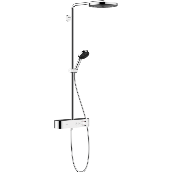 Hansgrohe 24220000 Pulsify S 淋浴柱連恆溫花灑 (鉻合金)