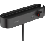 Hansgrohe 24360670 恆溫淋浴龍頭帶置物平台 (啞光黑)
