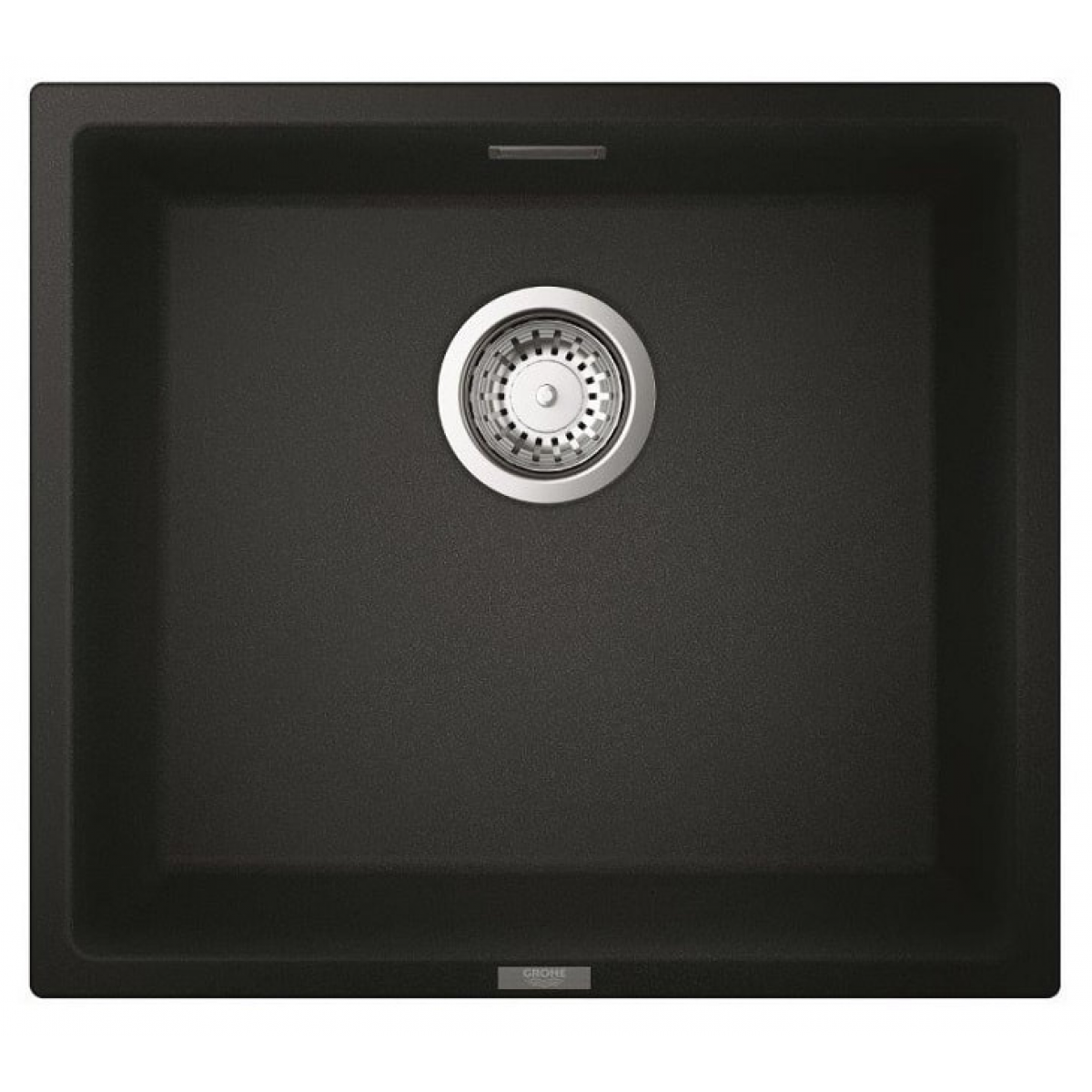 Grohe 31653AP0 石英石單星盆 (黑色, 嵌入/檯底式)