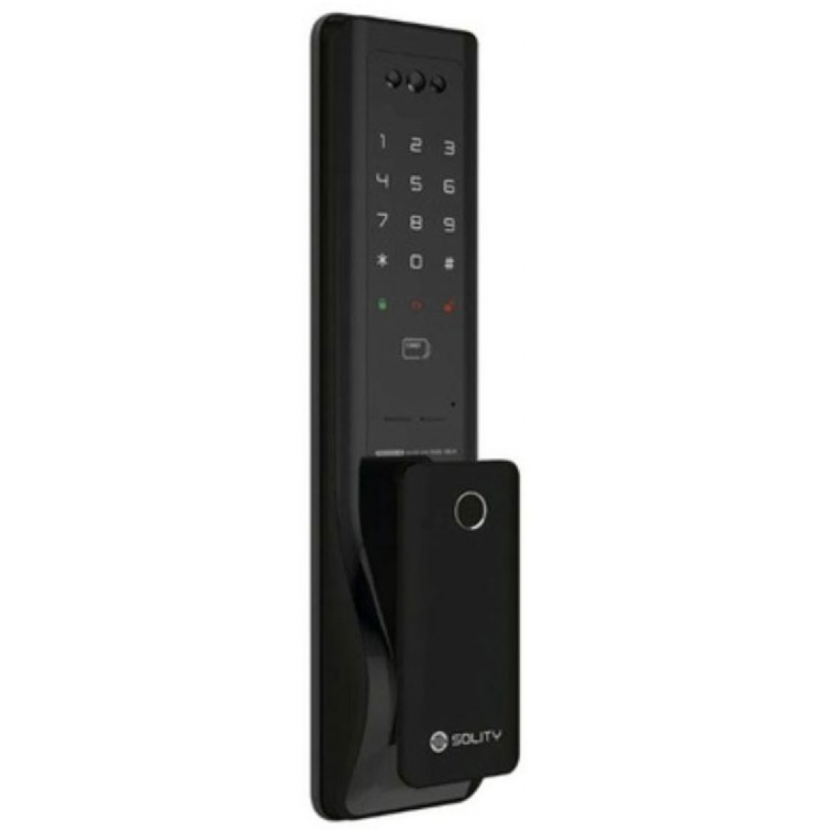 Solity GP-6000BAK-BK 推拉式把手智能電子門鎖 (曜石黑) Solity GP-6000BAK-BK 推拉式把手智能電子門鎖 (曜石黑)