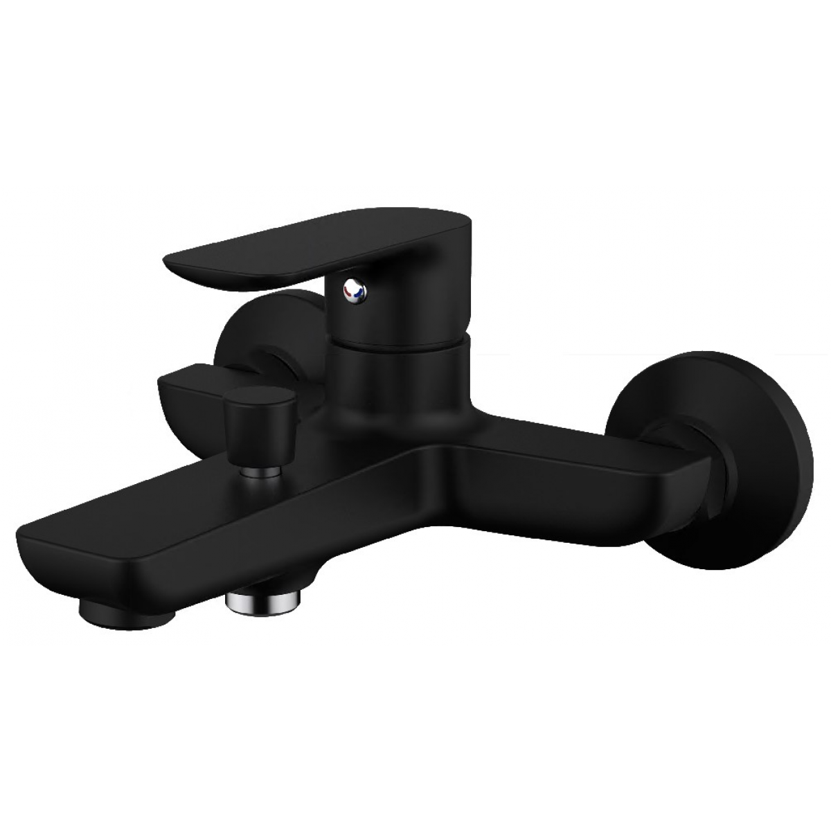 Goboss 301.13單控浴缸龍頭 (啞黑色)：時尚啞黑，易於操作