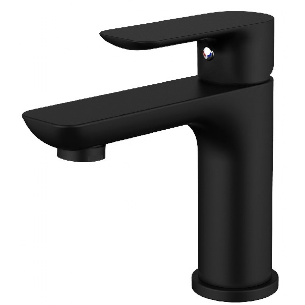 Goboss 301.21單控面盆水龍頭 (啞黑色)：時尚啞黑，易於操作