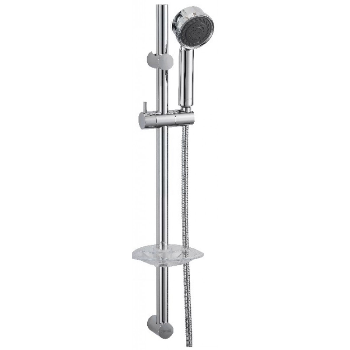 Goboss GB-8802三速活動花灑柱套裝：多功能花灑，可調高度