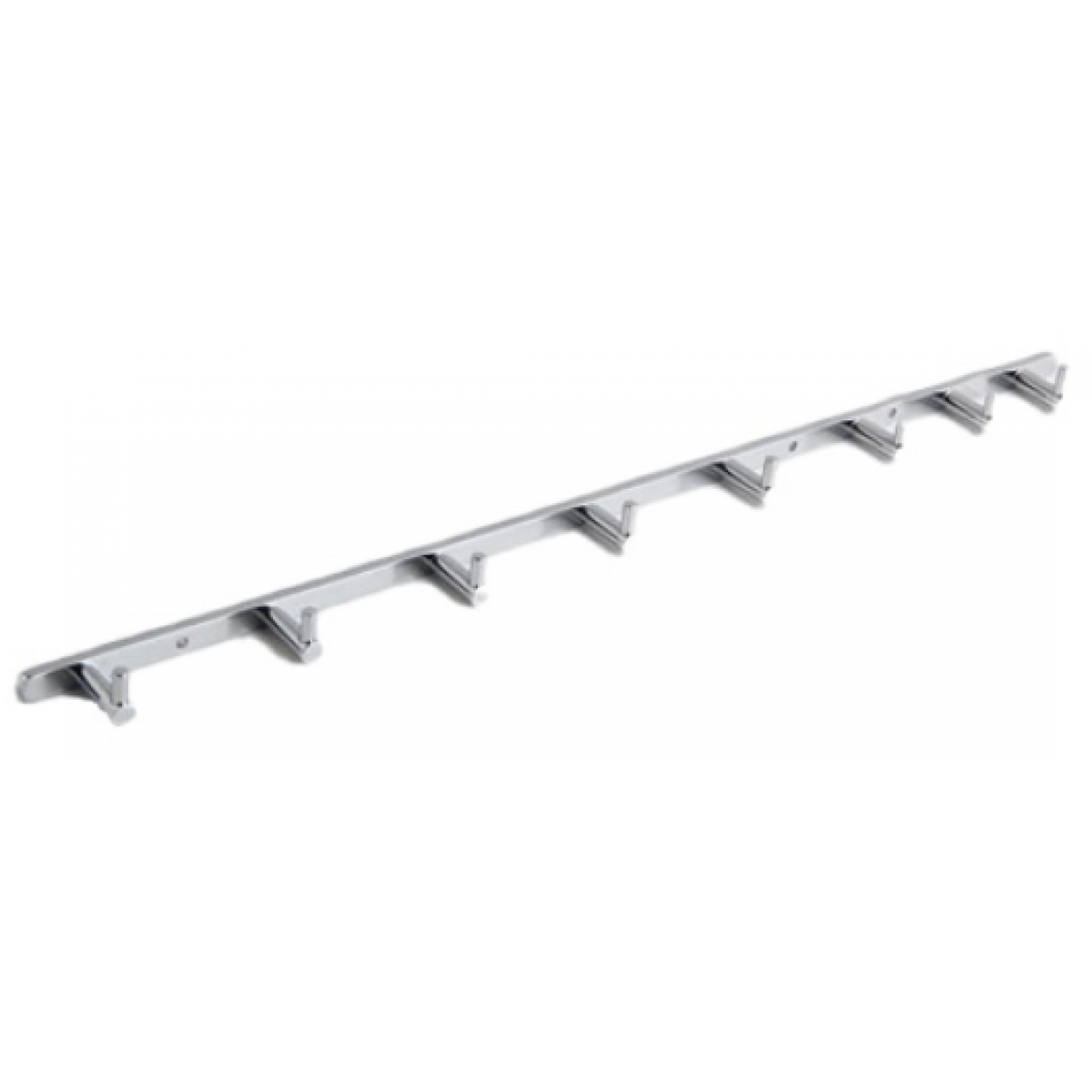 Goboss MS-8001.801排鈎 (8鈎位) (光面)：簡約設計，8個掛鈎，光面處理