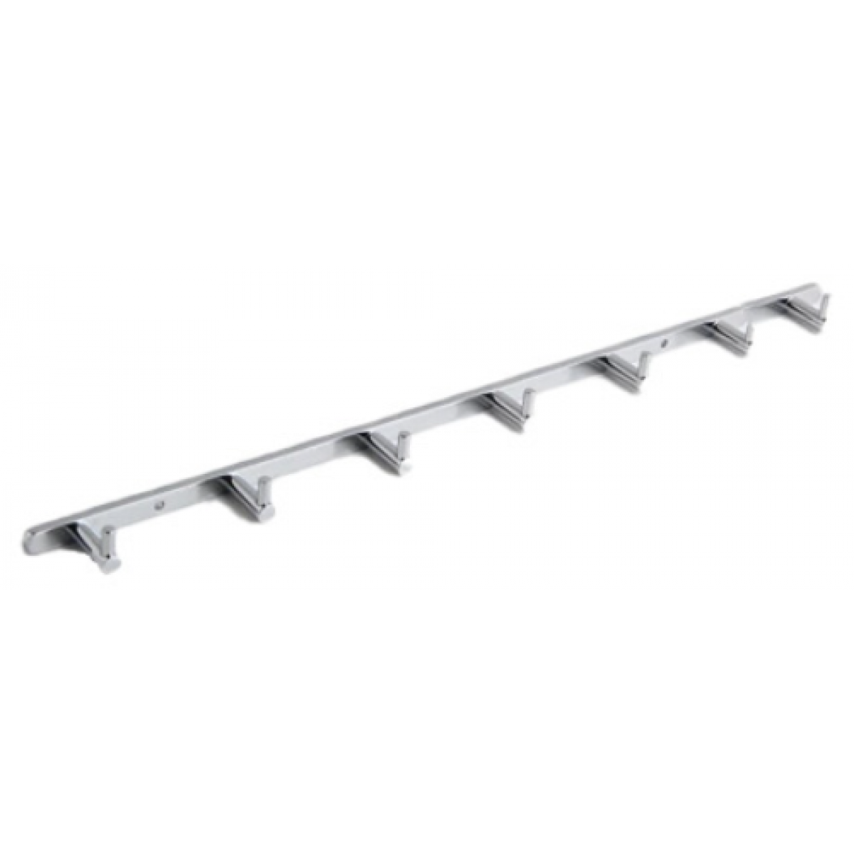 Goboss MS-8001.702排鈎 (7鈎位) (拉絲)：簡約設計，7個掛鈎，拉絲處理