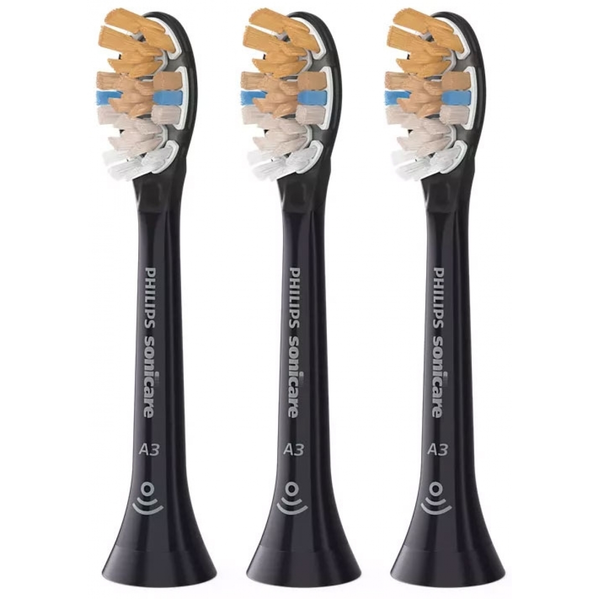 Philips 飛利浦 HX9093/96 A3 Premium All-in-One 聲波牙刷刷頭 (3支裝) - 黑色