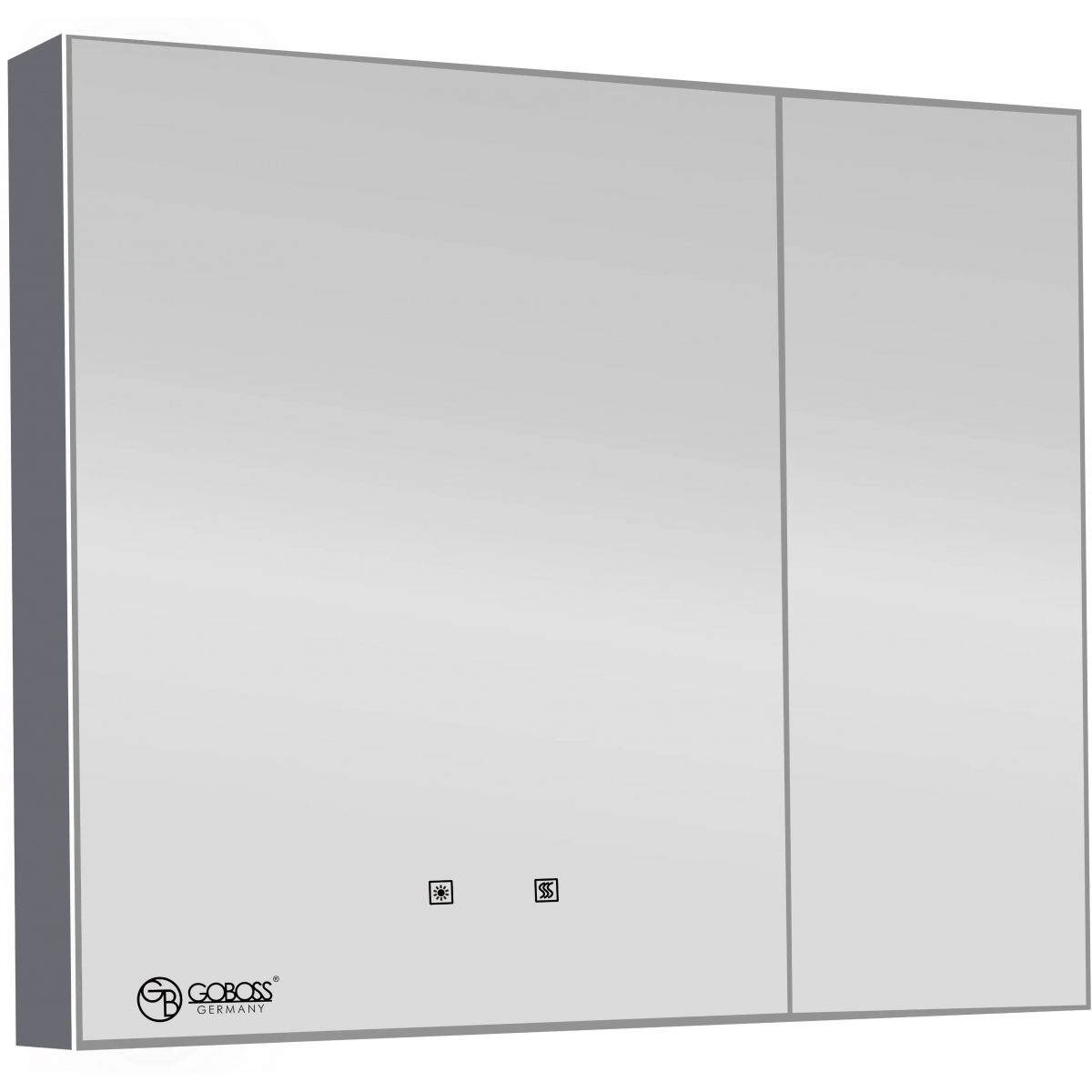 Goboss AD208070-A 雙門LED鏡櫃 (800 x 700mm)