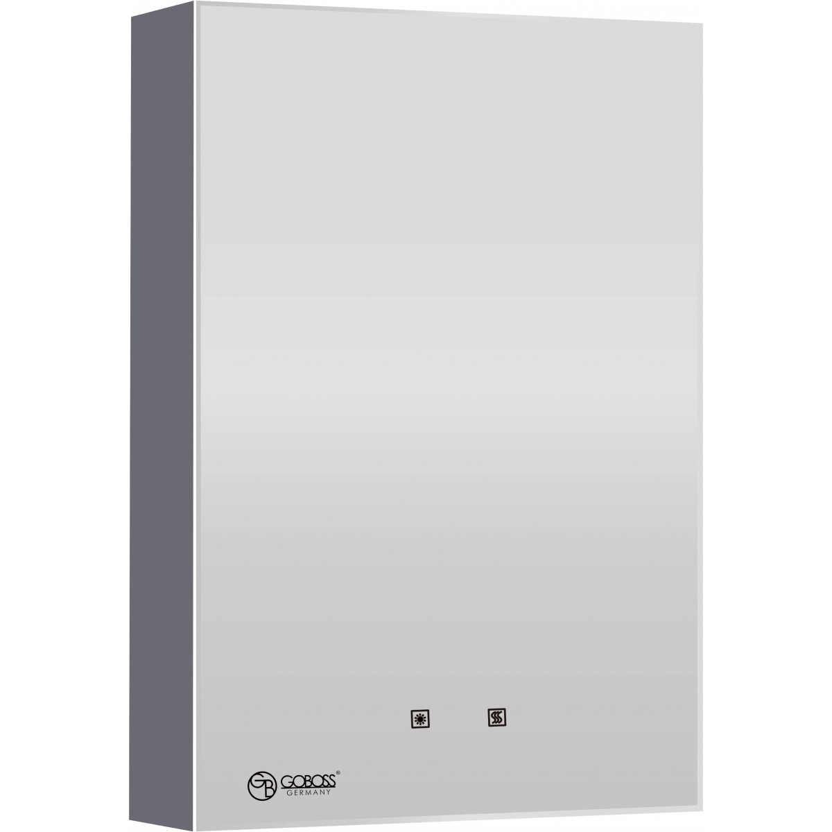 Goboss AD105070-A 單門LED鏡櫃 (500 x 700mm)