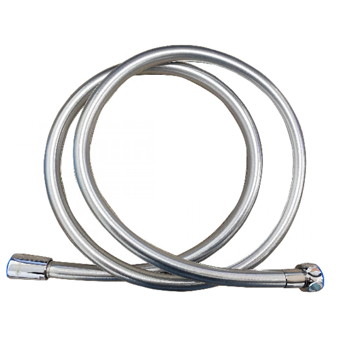 Goboss W033-150 自轉360°銀灰軟膠花灑管 (1.5米)