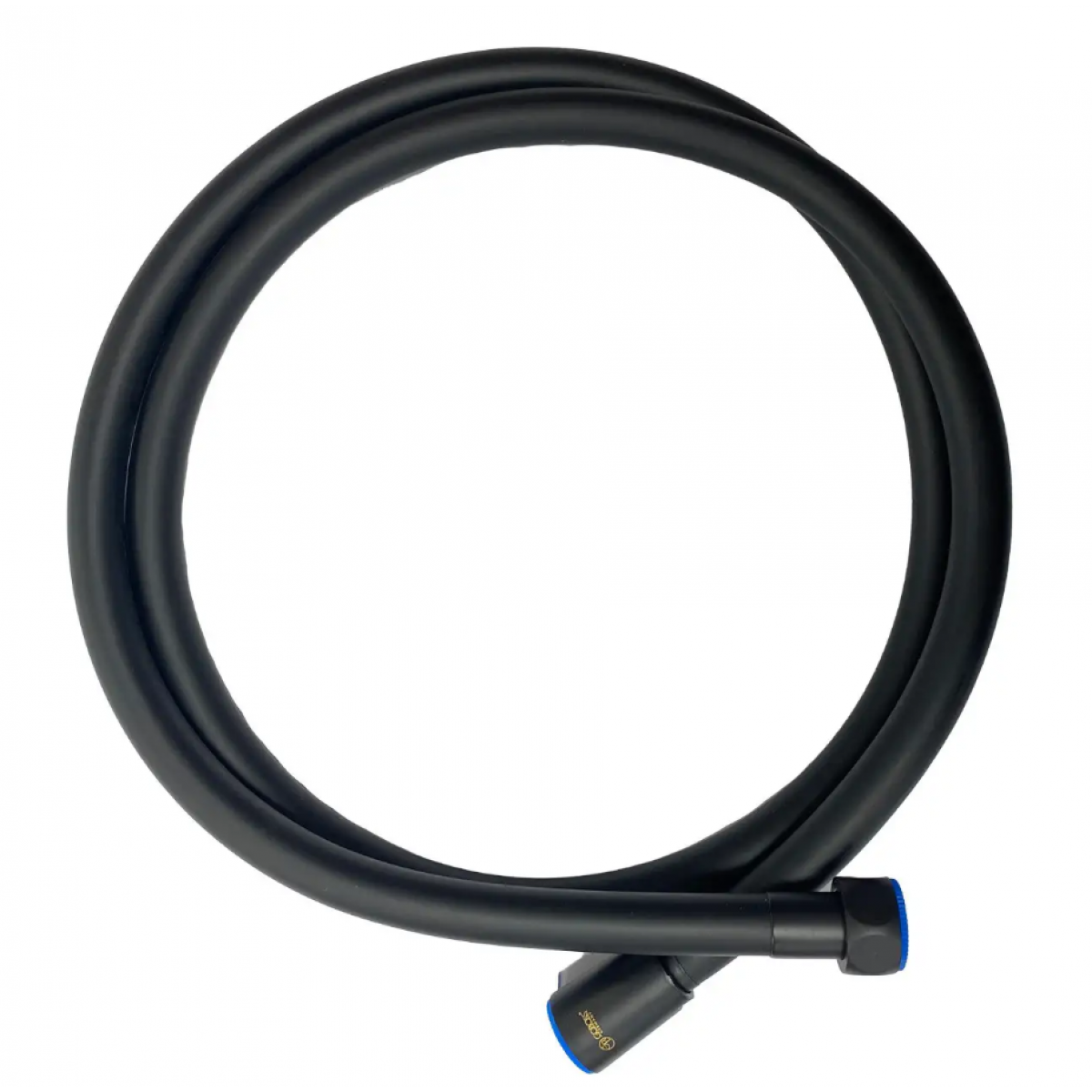 Goboss W033-150-03 自轉360°啞黑色軟膠花灑管 (1.5米)