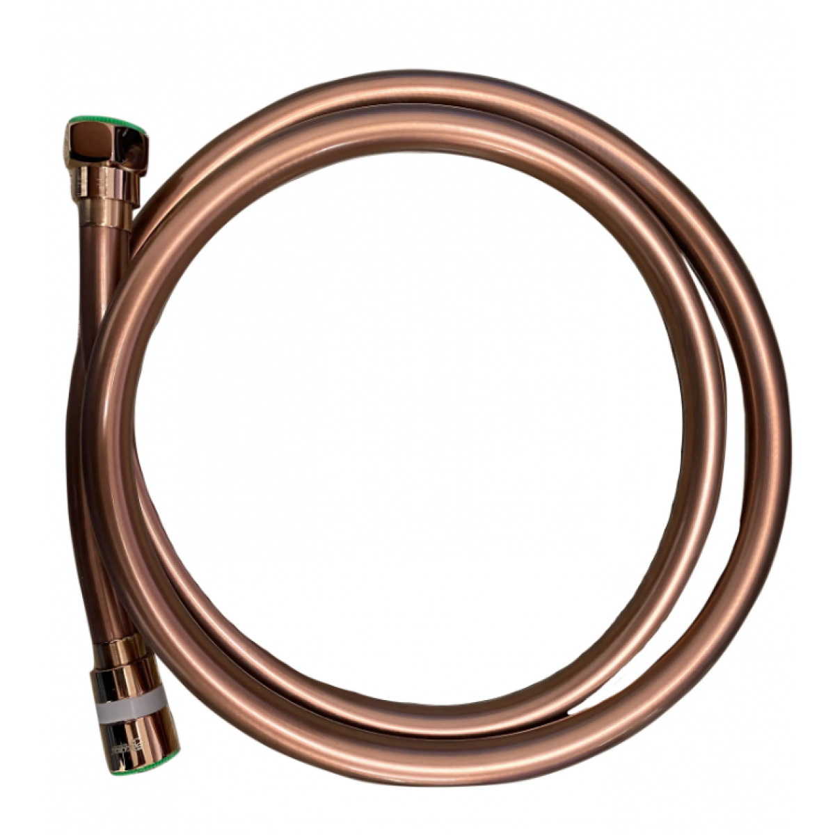 Goboss W033-150-08 自轉360°玫瑰金色軟膠花灑管 (1.5米)