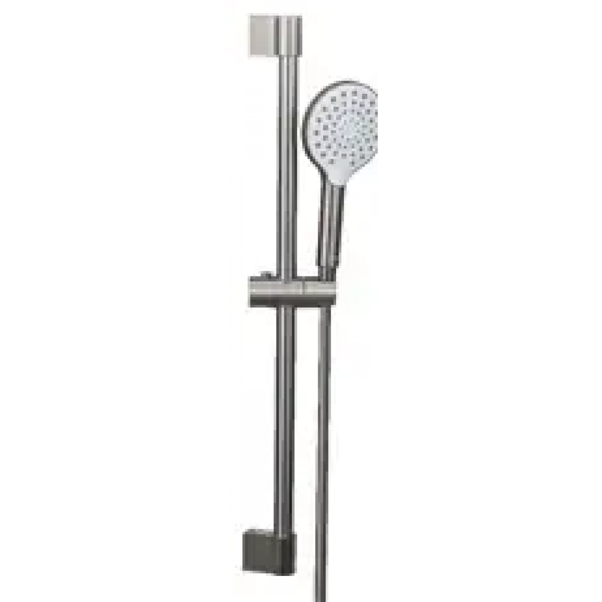 Goboss GB-8803-06 3速按鈕花灑頭連花灑柱套裝 (槍灰色)