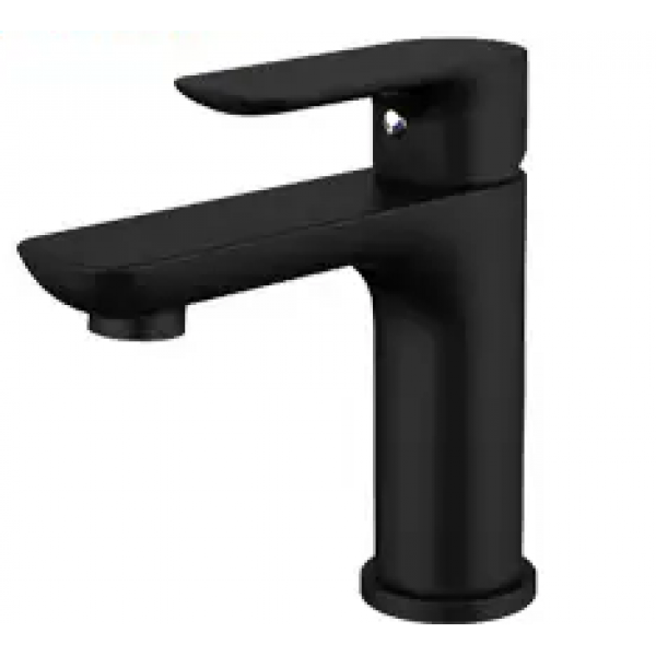 Goboss GB301.21-03 單控面盆水龍頭 (啞黑色) - 陶瓷內膽保用十年