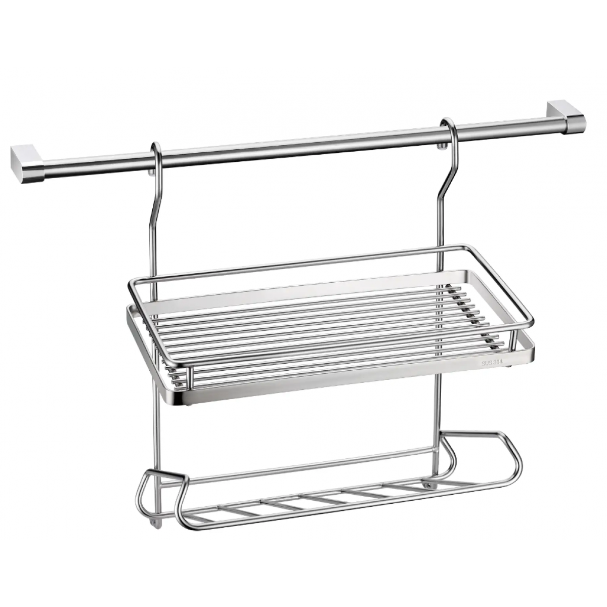 Goboss D1006 300x160x365mm 不銹鋼調味瓶罐掛架