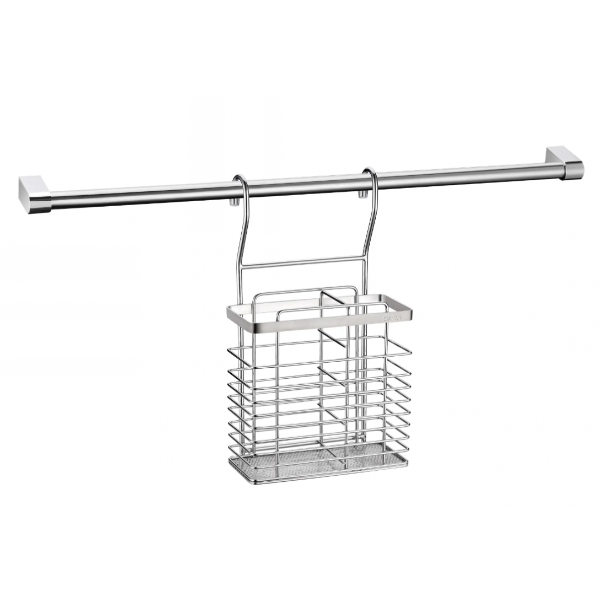 Goboss D1002 160x70x290mm 不銹鋼方形餐具掛架