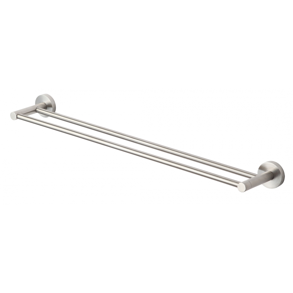 Goboss CT-12.12-600 600mm 拉絲不銹鋼雙桿毛巾架