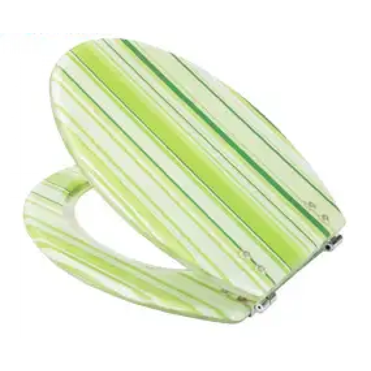 Goboss S-014 綠色條紋水晶廁板