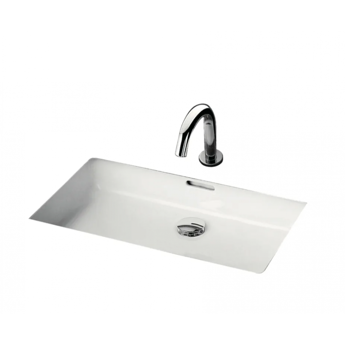 TOTO L520E 長方形玻化陶瓷檯下盆