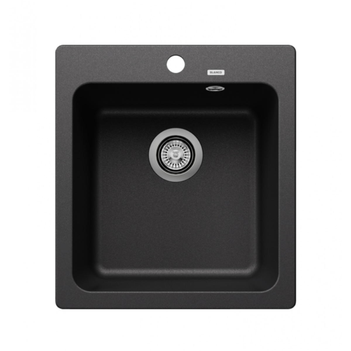 BLANCO NAYA 45 (525222) 花崗岩合成單槽鋅盤 無煙煤色