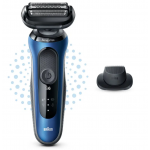 Braun 百靈 SERIES 6 61-B1200S 乾濕兩用電鬚刨 (藍色)