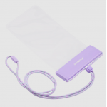 Momax SR25U 便攜電話防水袋附掛帶 (粉紫色)