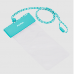 Momax SR25C 便攜電話防水袋附掛帶 (湖水藍色)