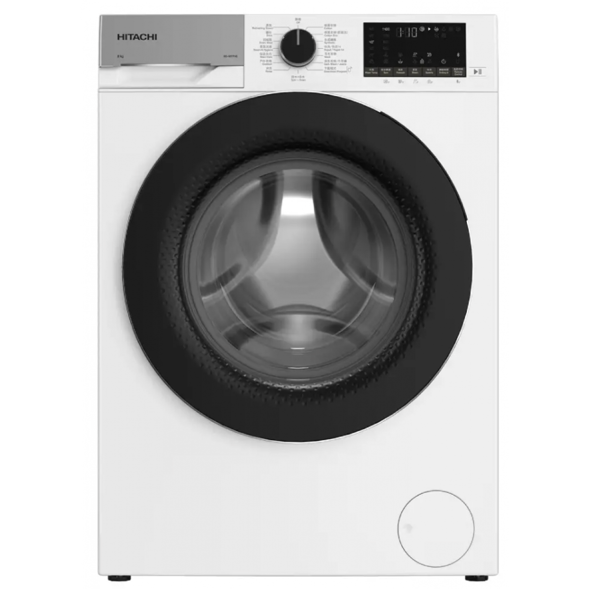 日立 HITACHI BD-80YFVE 8公斤 蒸氣變頻前置式洗衣機 - 1級能源效益用水效益