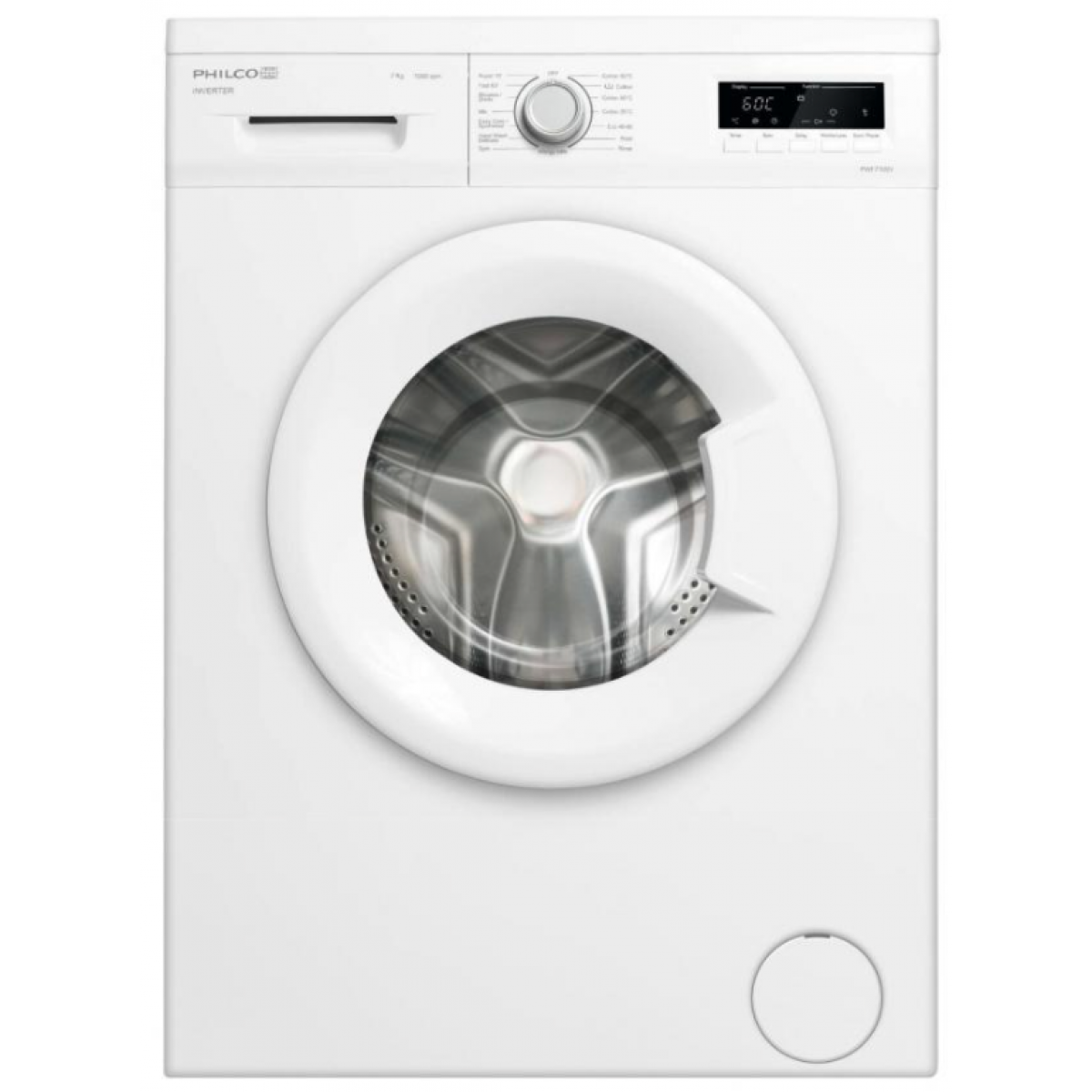 飛歌 PHILCO PWF7100V 7公斤 變頻前置式洗衣機 1000轉 1級能源用水