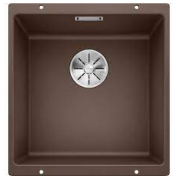 Blanco 523431 Subline 400-U 檯下單石槽盤 (咖啡色)
