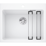 Blanco 524543 Etagon 6 單槽昇盤 (白色 White)