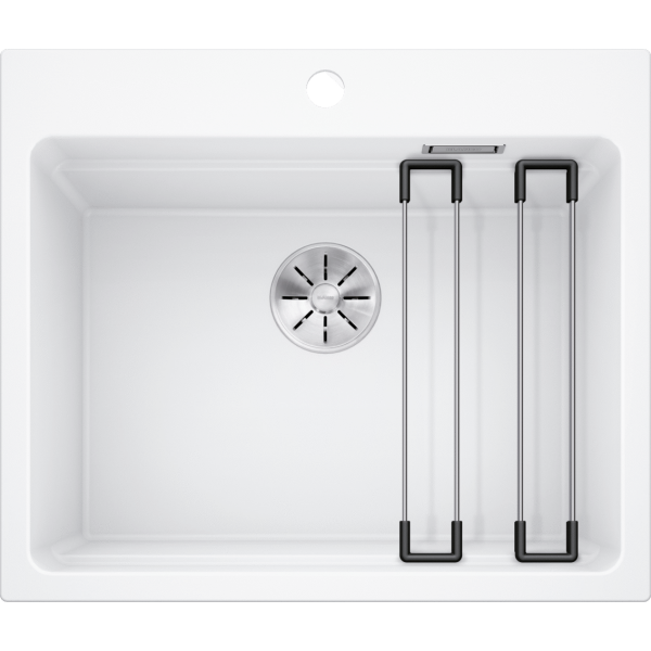 Blanco 524543 Etagon 6 內置分層單槽盤 (白色)